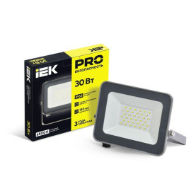 Прожектор светодиодный СДО 07-30 30Вт 6500К IP65 сер. IEK LPDO701-30-K03