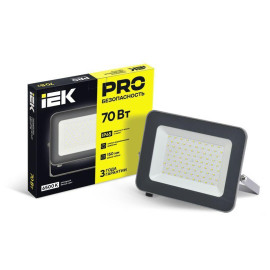 Прожектор светодиодный СДО 07-70 70Вт 6500К IP65 сер. IEK LPDO701-70-K03
