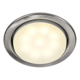 Светильник точечный GX53 встраив. матов. хром. IEK LUVB0-GX53-1-K27