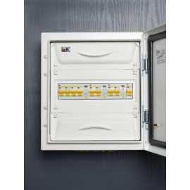 Выключатель автоматический дифференциального тока 2п C 16А 30мА тип AC 4.5кА АД-12 KARAT IEK MAD10-2-016-C-030