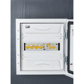 Выключатель автоматический дифференциального тока 2п C 20А 30мА тип AC 4.5кА АД-12 KARAT IEK MAD10-2-020-C-030