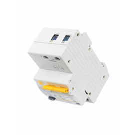 Выключатель автоматический дифференциального тока 2п C 25А 30мА тип AC 4.5кА АД-12 KARAT IEK MAD10-2-025-C-030