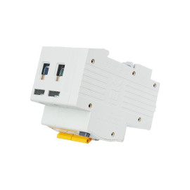 Выключатель автоматический дифференциального тока 2п C 25А 100мА тип AC 4.5кА АД-12 KARAT IEK MAD10-2-025-C-100