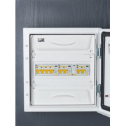 Выключатель автоматический дифференциального тока 2п C 32А 30мА тип AC 4.5кА АД-12 KARAT IEK MAD10-2-032-C-030