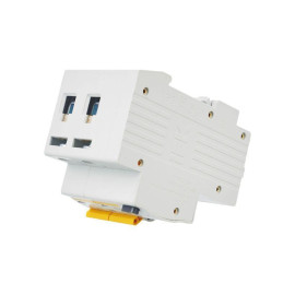 Выключатель автоматический дифференциального тока 2п C 50А 100мА тип AC 4.5кА АД-12 KARAT IEK MAD10-2-050-C-100