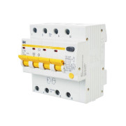 Выключатель автоматический дифференциального тока 4п C 16А 30мА тип AC 4.5кА АД-14 KARAT IEK MAD10-4-016-C-030