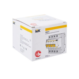 Выключатель автоматический дифференциального тока 4п C 32А 100мА тип AC 4.5кА АД-14 KARAT IEK MAD10-4-032-C-100