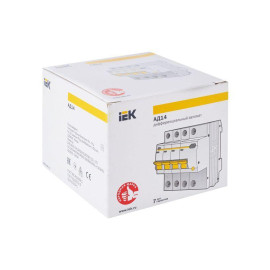 Выключатель автоматический дифференциального тока 4п C 40А 30мА тип AC 4.5кА АД-14 KARAT IEK MAD10-4-040-C-030