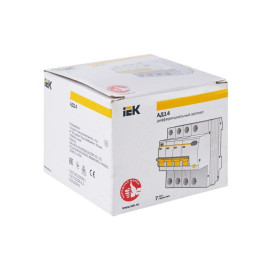 Выключатель автоматический дифференциального тока 4п C 50А 30мА тип AC 4.5кА АД-14 KARAT IEK MAD10-4-050-C-030