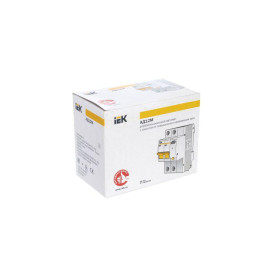 Выключатель автоматический дифференциального тока 2п C 25А 30мА тип A 4.5кА АД-12М KARAT IEK MAD12-2-025-C-030