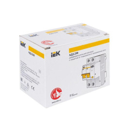 Выключатель автоматический дифференциального тока 2п C 32А 30мА тип A 4.5кА АД-12М KARAT IEK MAD12-2-032-C-030