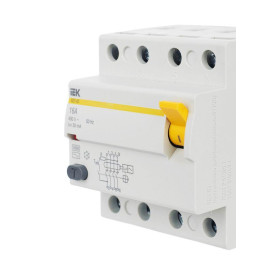Выключатель дифференциального тока (УЗО) 4п 16А 30мА тип AC ВД1-63 KARAT IEK MDV10-4-016-030
