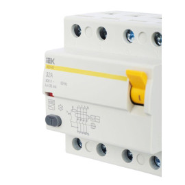 Выключатель дифференциального тока (УЗО) 4п 32А 30мА тип AC ВД1-63 KARAT IEK MDV10-4-032-030