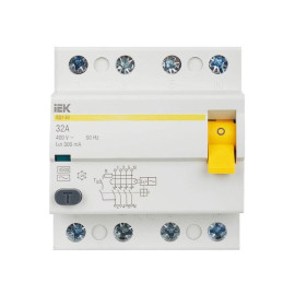 Выключатель дифференциального тока (УЗО) 4п 32А 300мА тип AC ВД1-63 KARAT IEK MDV10-4-032-300