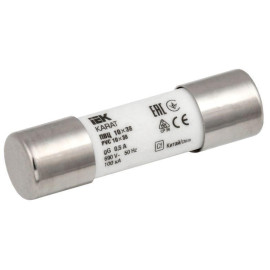 Вставка плавкая цилиндрическая ПВЦ 10х38 0.5А KARAT IEK MFL10-D05