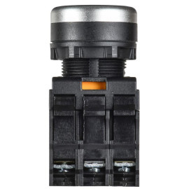 Кнопка d22мм 1НО+1НЗ MASTER с подсветкой красн. IEK MI-BT60-11D-3-12-K04