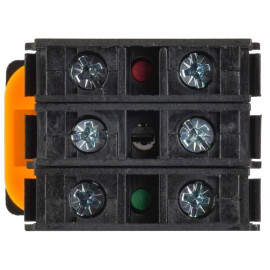 Кнопка d22мм 1НО+1НЗ MASTER с подсветкой красн. IEK MI-BT60-11D-3-12-K04