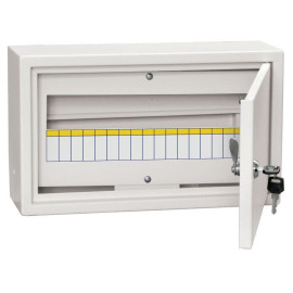 Корпус ЩРн-18 TITAN 3 265х440х120мм IP31 метал. бел. IEK MKM13-N-18-31-Z