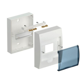 Корпус навесной ЩРН-П-6 Krepta 3 IP41 пластик. бел. IEK MKP12-N-06-40-20