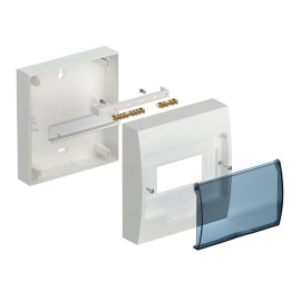 Корпус навесной ЩРН-П-8 Krepta 3 IP41 пластик. бел. IEK MKP12-N-08-40-20