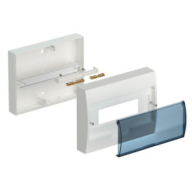 Корпус навесной ЩРН-П-12 Krepta 3 IP41 пластик. бел. IEK MKP12-N-12-40-10