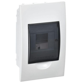 Бокс ЩРВ-П-4 мод. встраив. пластик IP41 GENERICA MKP12-V-04-41-G