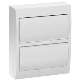 Корпус пластиковый ЩРН-П-24 бел. дверь IP41 GENERICA MKP13-N-24-41-K01-G