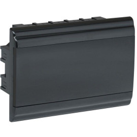 Корпус модульный встраиваемый ЩРВ-П-12 PRIME IP41 пластик. черн. IEK MKP13-V-01-12-41-K02