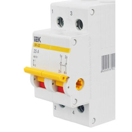 Выключатель нагрузки (мини-рубильник) 2п 25А ВН-32 KARAT IEK MNV10-2-025