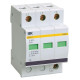 Ограничитель перенапряжения ОПС1-C 3P KARAT IEK MOP20-3-C