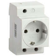Розетка силовая РАр10-3-ОП с заземл. на DIN-рейку KARAT IEK MRD10-16