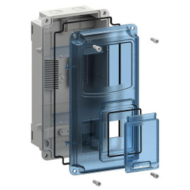 Корпус ЩУРн-П 1/8 Krepta 5 IP66 PC пластик. IEK MSP1-N-08-55