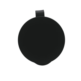 Розетка 1-м MultiSet 16А 250В IP44 с заземл. каучук черн. SE MST4002BK