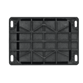 Колодка удлинителя 1-м MultiSet 16А 250В IP44 с заземл. каучук черн. SE MST4003BK