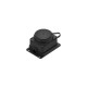Колодка удлинителя 1-м MultiSet 16А 250В IP44 с заземл. каучук черн. SE MST4003BK