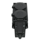 Колодка удлинителя 2-м MultiSet 16А 250В IP44 с заземл. каучук черн. SE MST4102BK