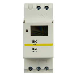 Таймер цифровой ТЭ15 16А 230В на DIN-рейку KARAT IEK MTA10-16