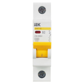 Выключатель автоматический модульный 1п B 2А 4.5кА ВА47-29 KARAT IEK MVA20-1-002-B
