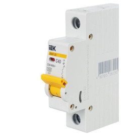 Выключатель автоматический модульный 1п C 40А 4.5кА ВА47-29 KARAT IEK MVA20-1-040-C