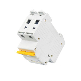 Выключатель автоматический модульный 2п C 20А 4.5кА ВА47-29 KARAT IEK MVA20-2-020-C