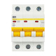 Выключатель автоматический модульный 3п C 20А 4.5кА ВА47-29 KARAT IEK MVA20-3-020-C