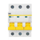 Выключатель автоматический модульный 3п B 25А 4.5кА ВА47-29 KARAT IEK MVA20-3-025-B