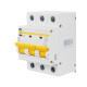 Выключатель автоматический модульный 3п B 25А 4.5кА ВА47-29 KARAT IEK MVA20-3-025-B