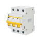 Выключатель автоматический модульный 3п D 40А 4.5кА ВА47-29 KARAT IEK MVA20-3-040-D