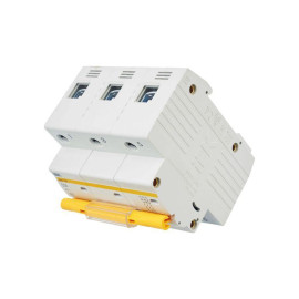 Выключатель автоматический модульный 3п C 50А 10кА ВА47-100 KARAT IEK MVA40-3-050-C