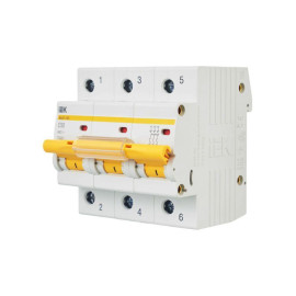 Выключатель автоматический модульный 3п C 50А 10кА ВА47-100 KARAT IEK MVA40-3-050-C