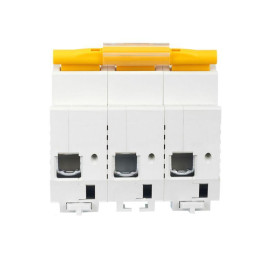 Выключатель автоматический модульный 3п C 63А 10кА ВА47-100 KARAT IEK MVA40-3-063-C