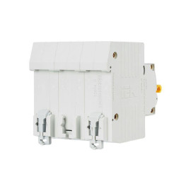 Выключатель автоматический модульный 3п D 63А 10кА ВА47-100 KARAT IEK MVA40-3-063-D