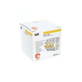 Выключатель автоматический модульный 3п C 100А 10кА ВА47-100 KARAT IEK MVA40-3-100-C