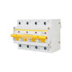 Выключатель автоматический модульный 4п C 100А 10кА ВА47-100 KARAT IEK MVA40-4-100-C